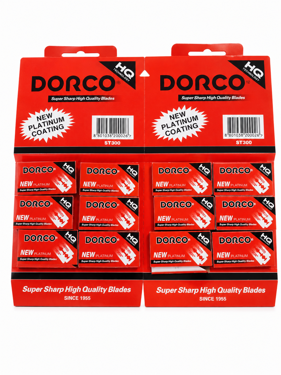 Caja de navajas dorco