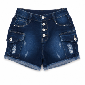 shorts de mezclilla